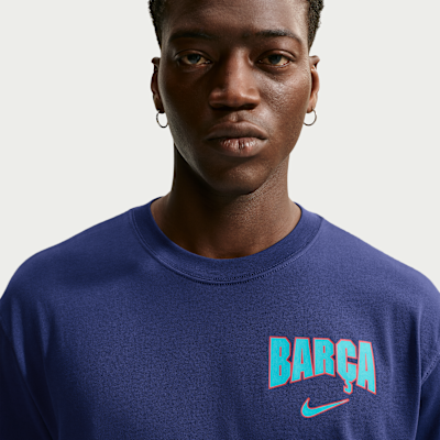 Nike FC Barcelona シャツ FC Barcelona Men's Nike Soccer T-Shirt. Nike.com